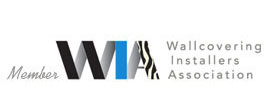Member of WIA, Wallcovering Installers Association